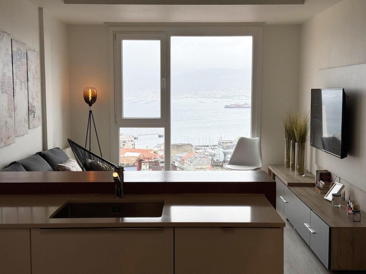 Centro Vistas 180Grados Ria De Vigo - Precioso Apartamento Екстер'єр фото